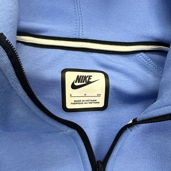 Nike women Sportswear Tech Fleece Windrunner Hoodie - Royal - Picture 4 of 8